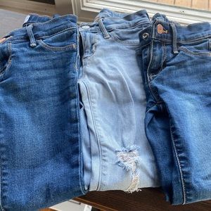 Old Navy Girls Size 6 Denim Jeggings Lot